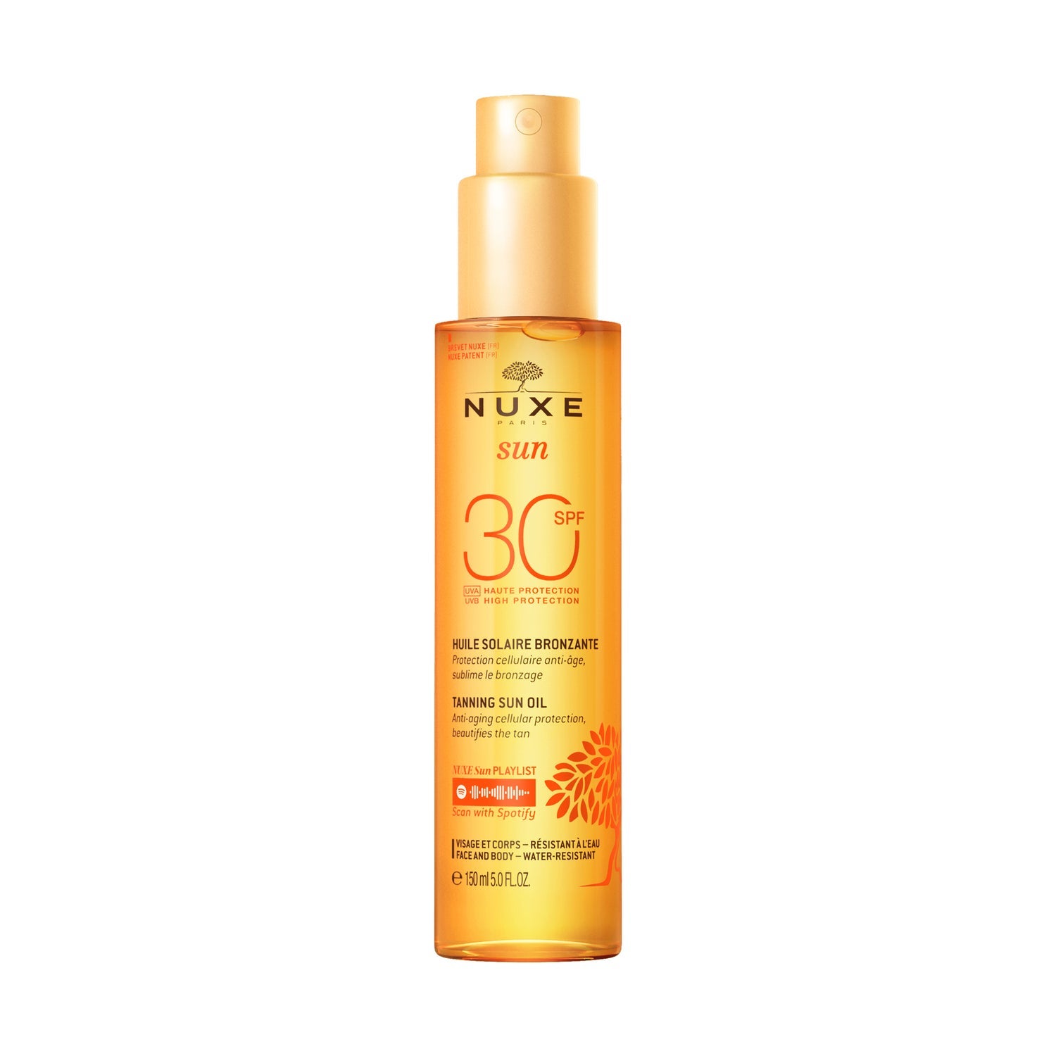 Nuxe Sun Aceite Solar Bronceador SPF30 Spray 150ml
