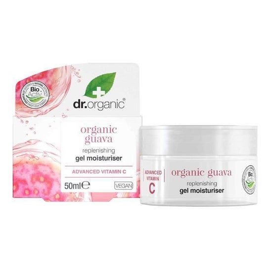 Dr. Organic Crema Hidratante Facial guayaba y Vitamina C 50 ml