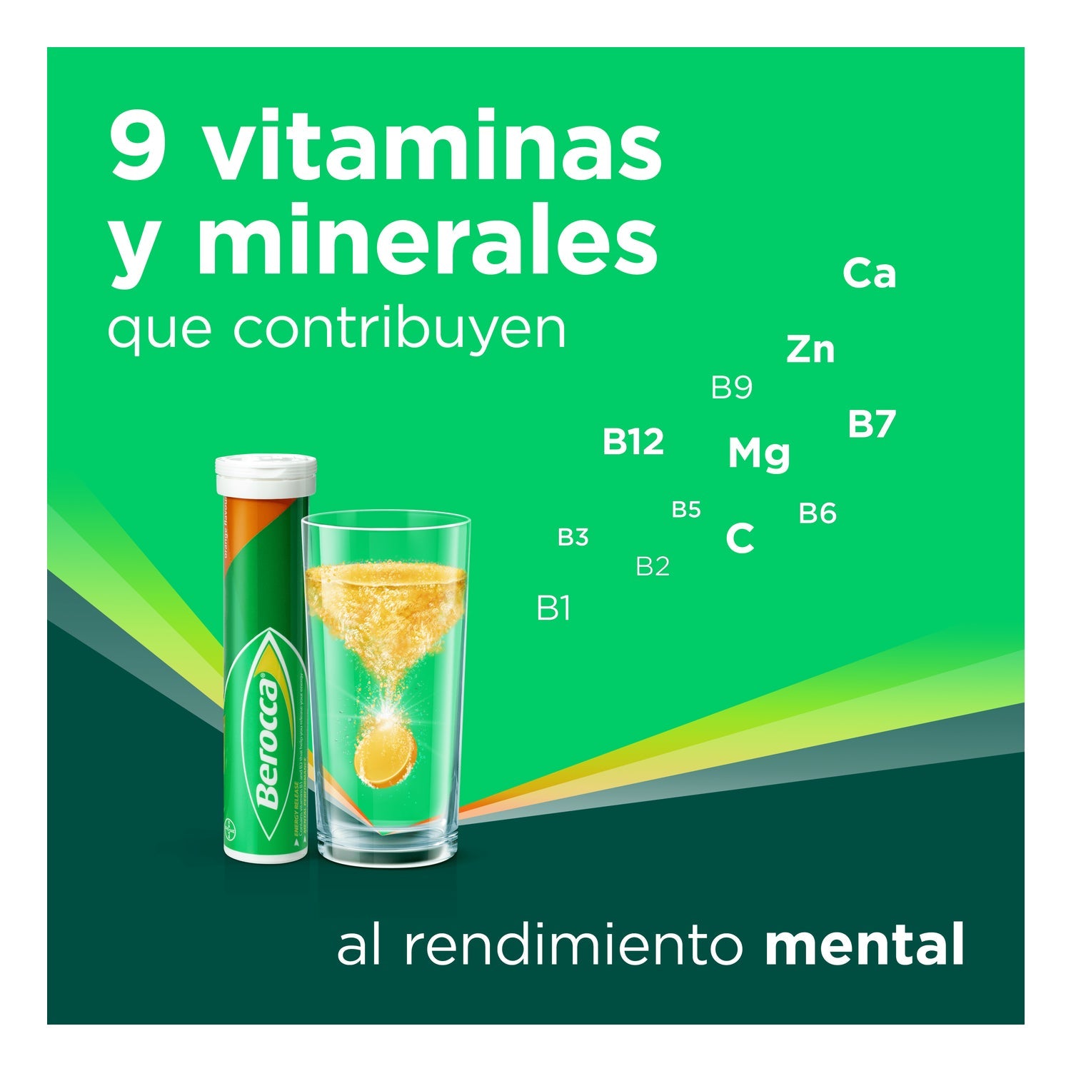 Berocca Performance Naranja Efervescente 30comp