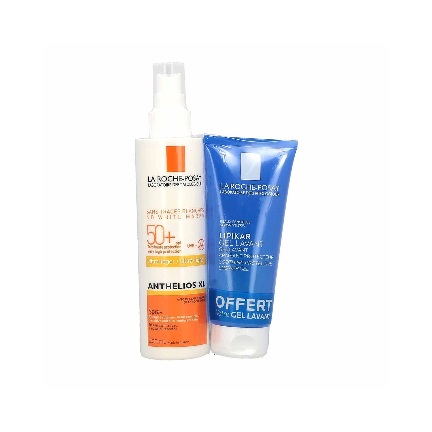 La Roche-Posay Anthelios Spray Spf50 200ml + Lipikar Gel Limpiador 100ml