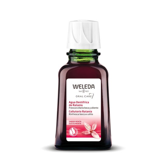 Weleda Agua Dentífrica de Ratania Sabor Menta 50ml