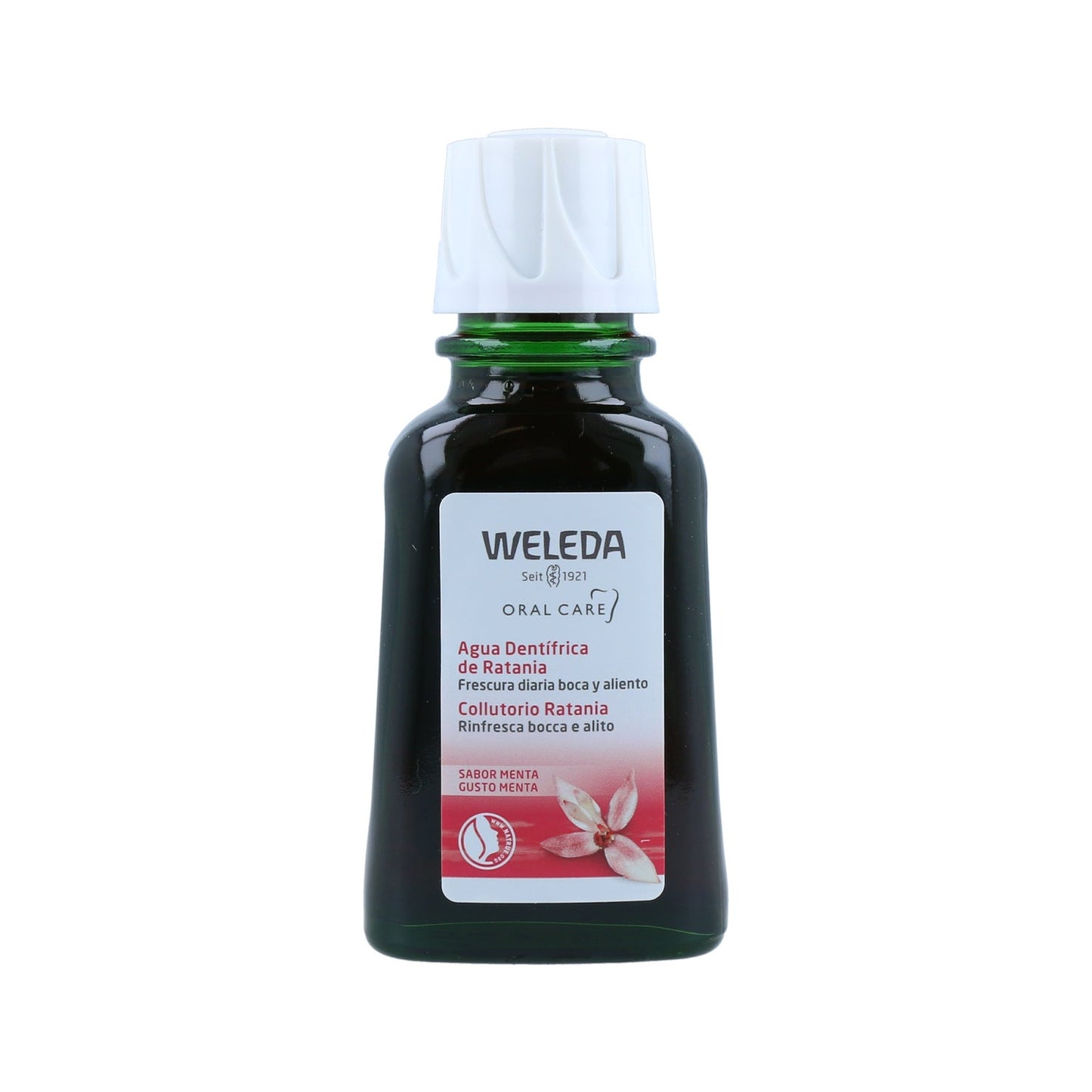 Weleda Agua Dentífrica de Ratania Sabor Menta 50ml