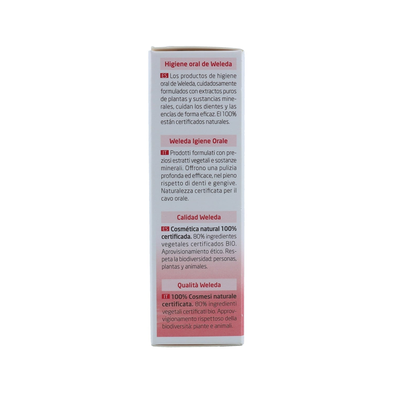 Weleda Agua Dentífrica de Ratania Sabor Menta 50ml