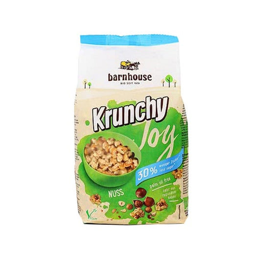 Barnhouse Muesli Krunchy Joy Avellanas Vegan 375 g