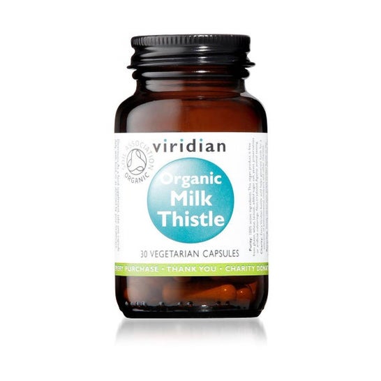 Viridian Milk Thistle Bio 400 g 30 caps