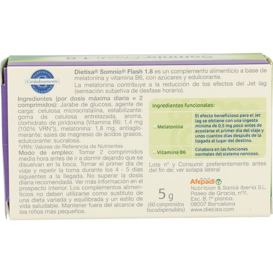 Somnio Flash 1,8mg 60 Comp