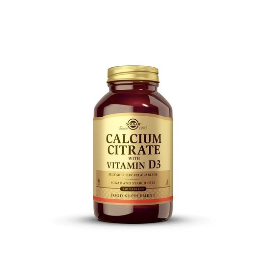 Solgar Citrato de Calcio con Vitamina D3 240comp
