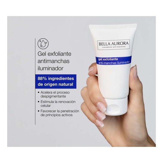 Bella Aurora Gel Exfoliante Anti-Manchas Iluminador 75ml