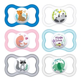 MAM Succette Supreme 6+ Meses Silicone 2uds