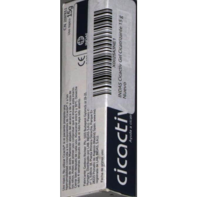 Cicactiv gel cicatrizante 15g
