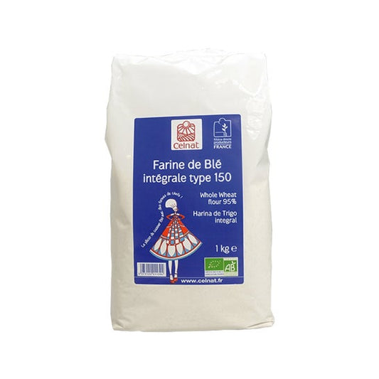 Celnat Harina Trigo Integral Tipo 150 1Kg