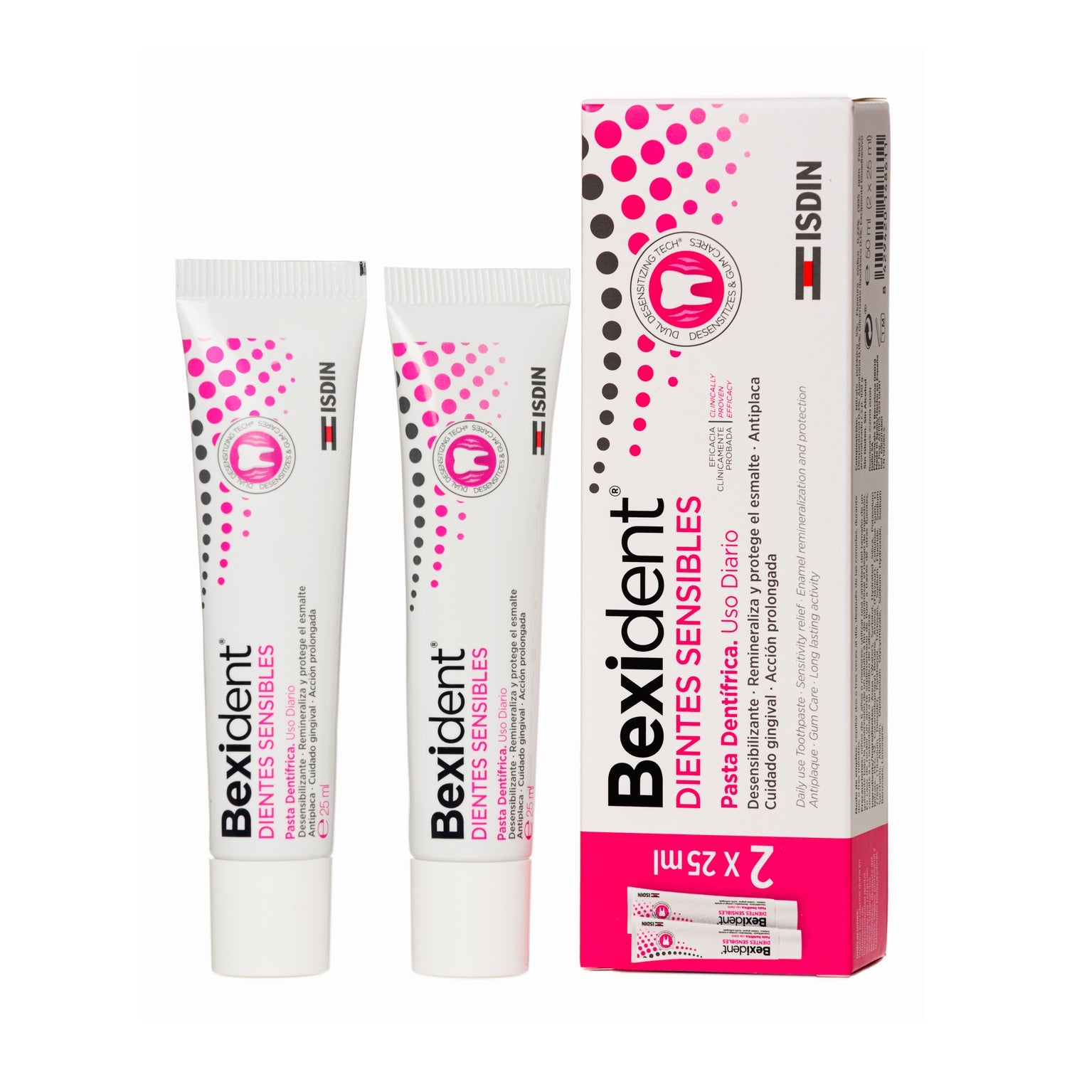 Bexident Dientes Sensibles Pasta Dentífrica 2x25ml