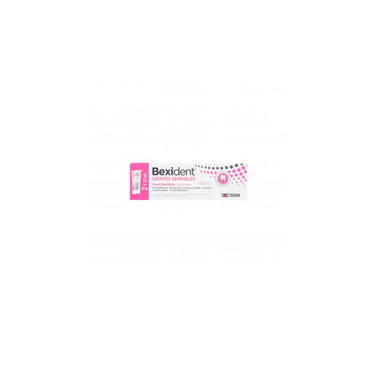 Bexident Dientes Sensibles Pasta Dentífrica 2x25ml