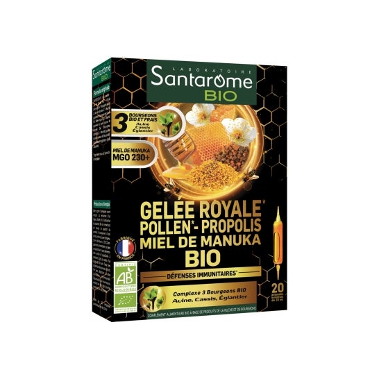 Santarome Jalea de Propóleo Real 20 Ampollas