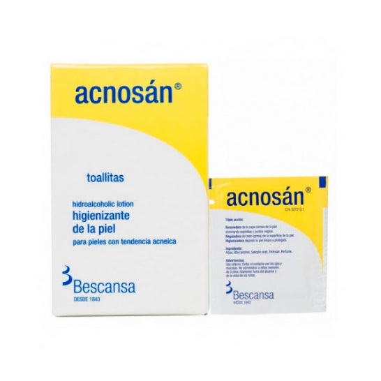 Acnosan Toallitas Bescansa 20 Toallitas