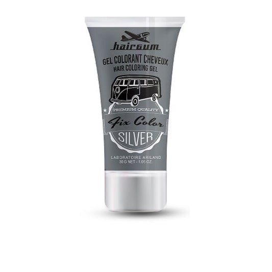 Hairgum Fix Color Gel Colorante Cabello Plateado 30 ml