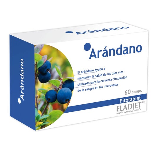 Fitotablet arándano 60comp