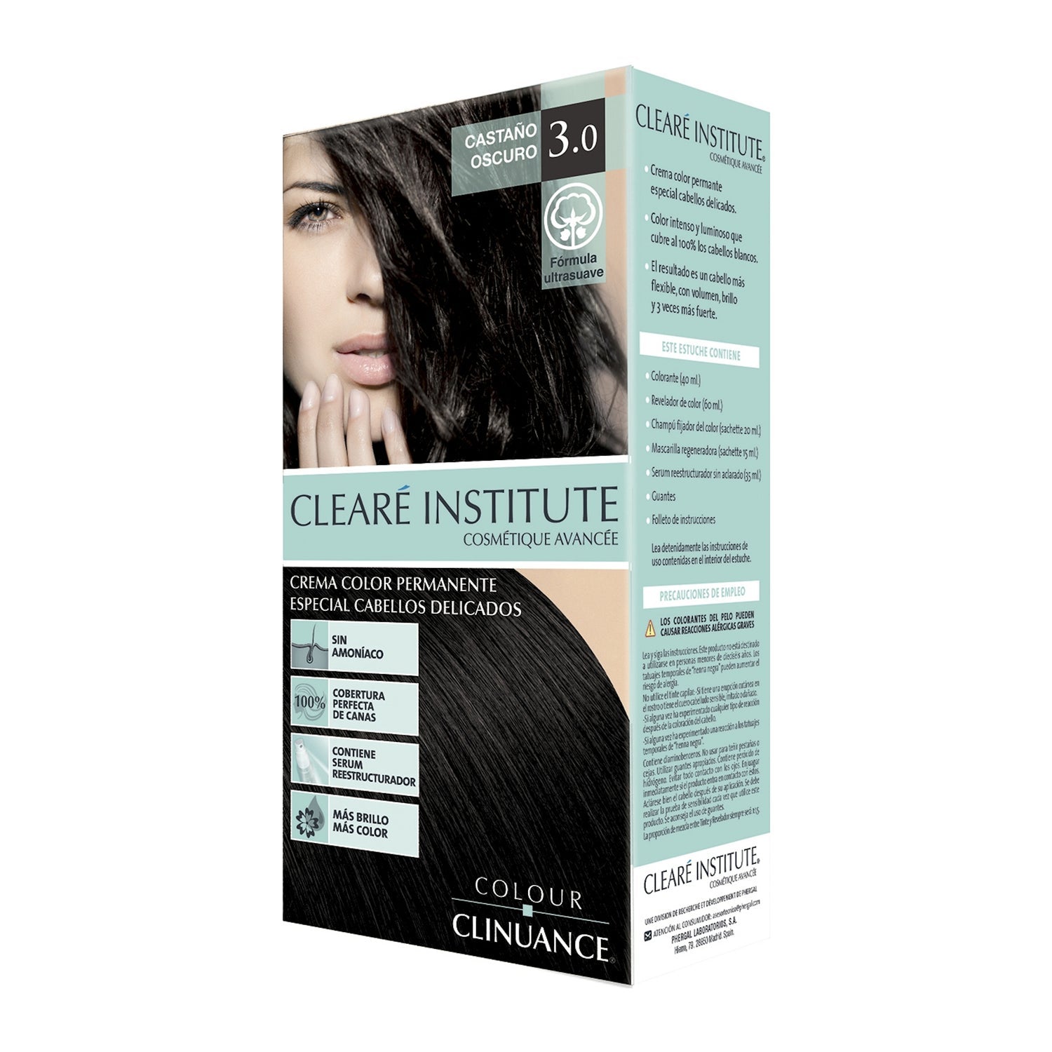 Clearé Institute Colour Clinuance 3.0 Castaño Oscuro 170ml