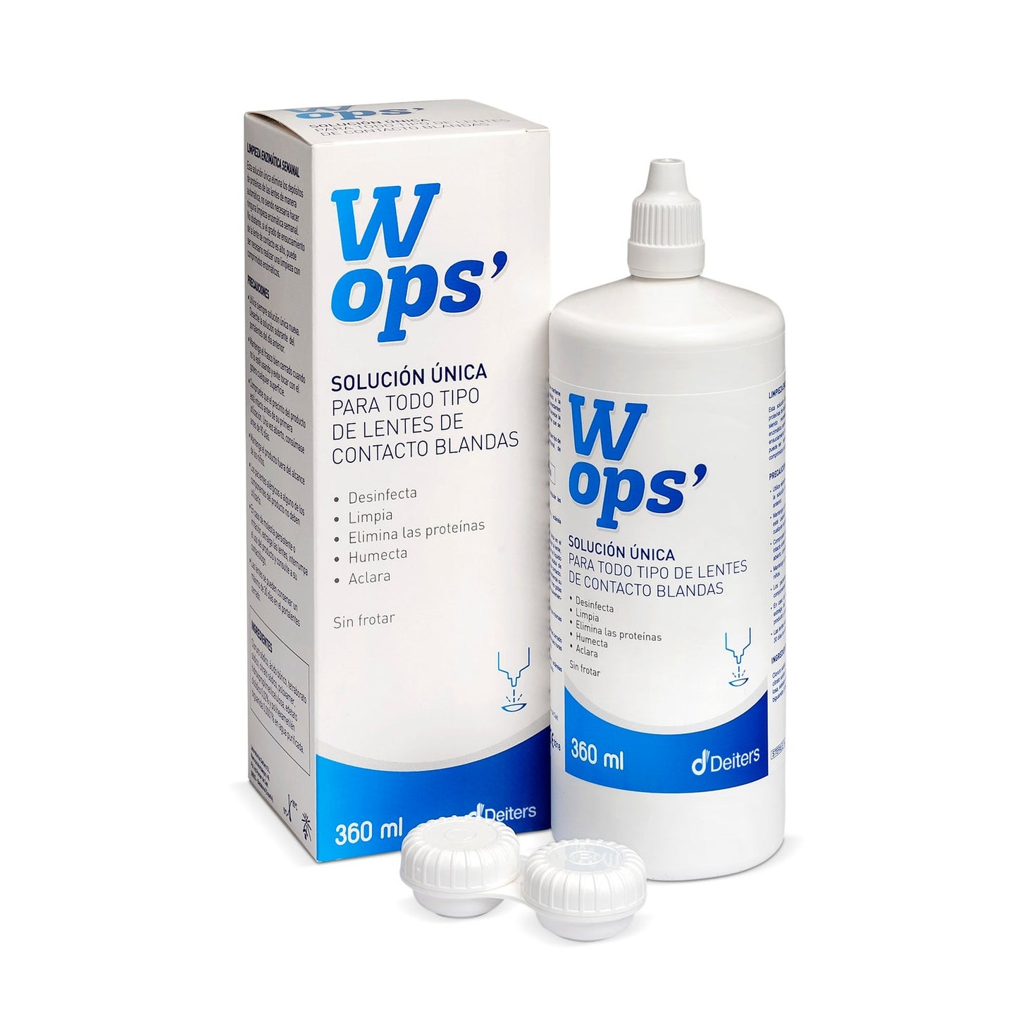 Wops' solución única 360ml+360ml