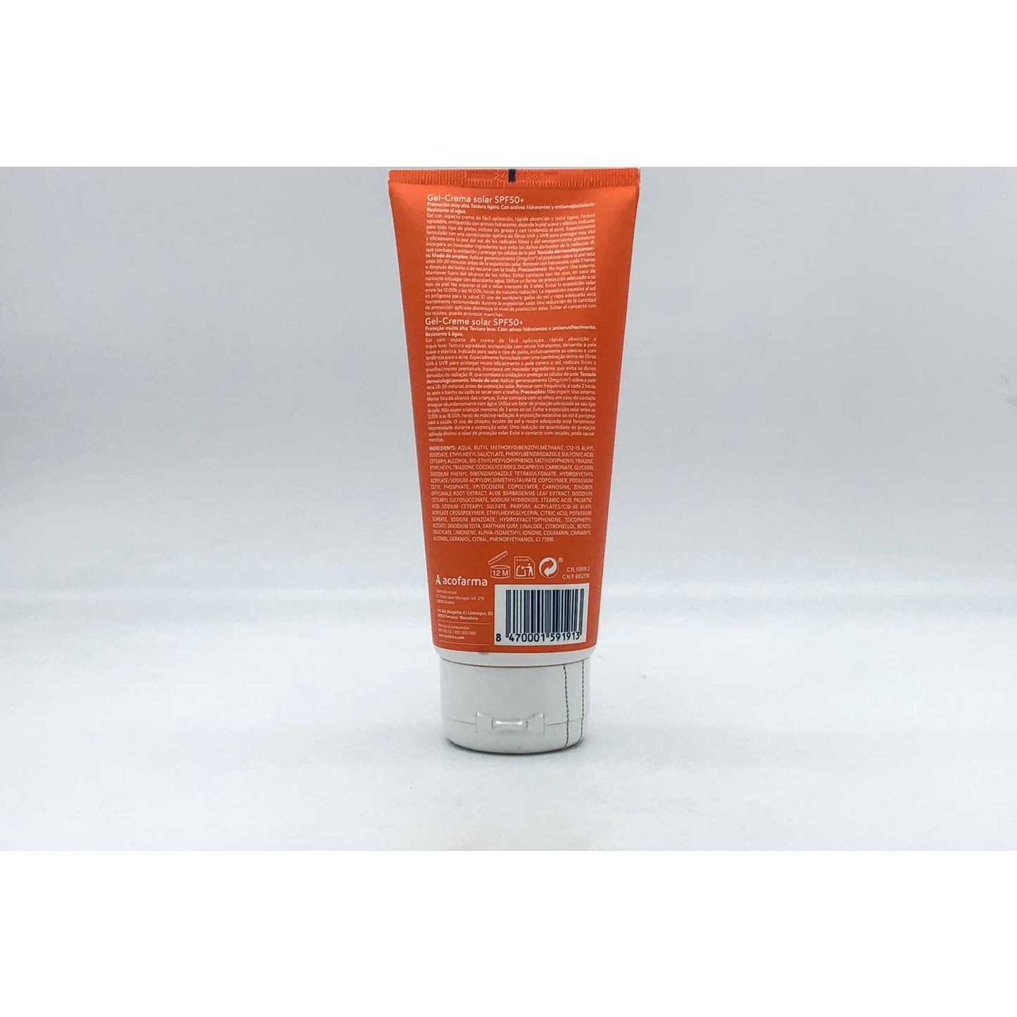 Acofarderm gel-crema SPF50+ Tacto Ligero 200ml