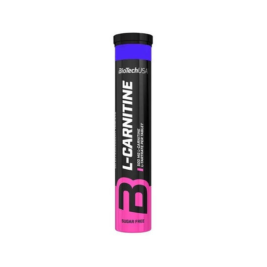 Biotech USA L Carnitina Mirtillo Lampone 500mg 20comp