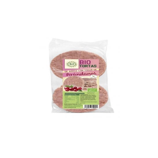 Solnatural Tortitas Arroz yogurt Arándano Bio 100 g