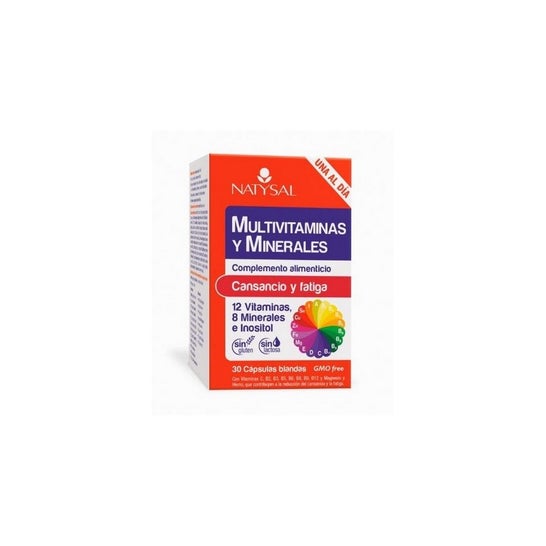 Natysal Multivitaminico Mineral 30 cápsulas