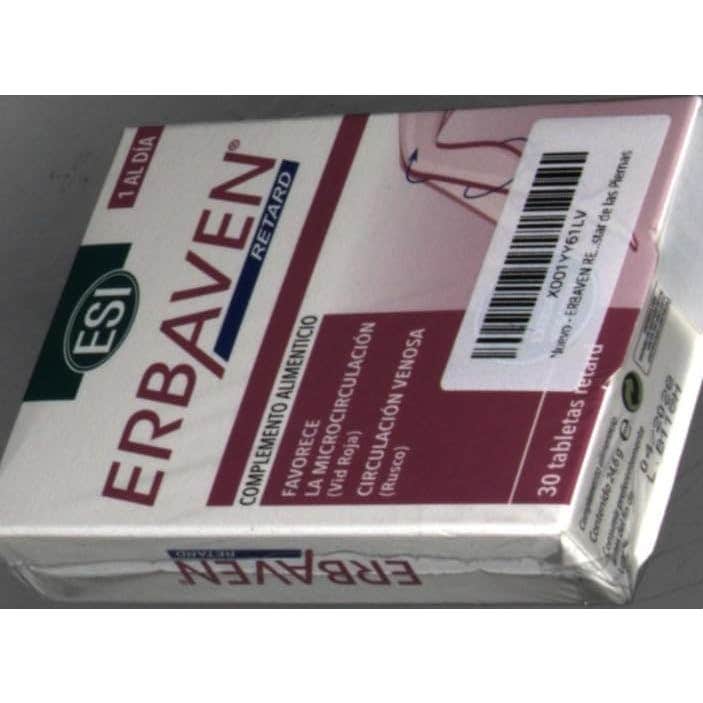Erbaven Retard 30 Capsulas