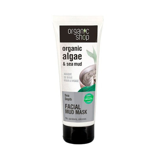 Organic Shop Mascarilla Facial de Barro Profundidad del Mar 75ml