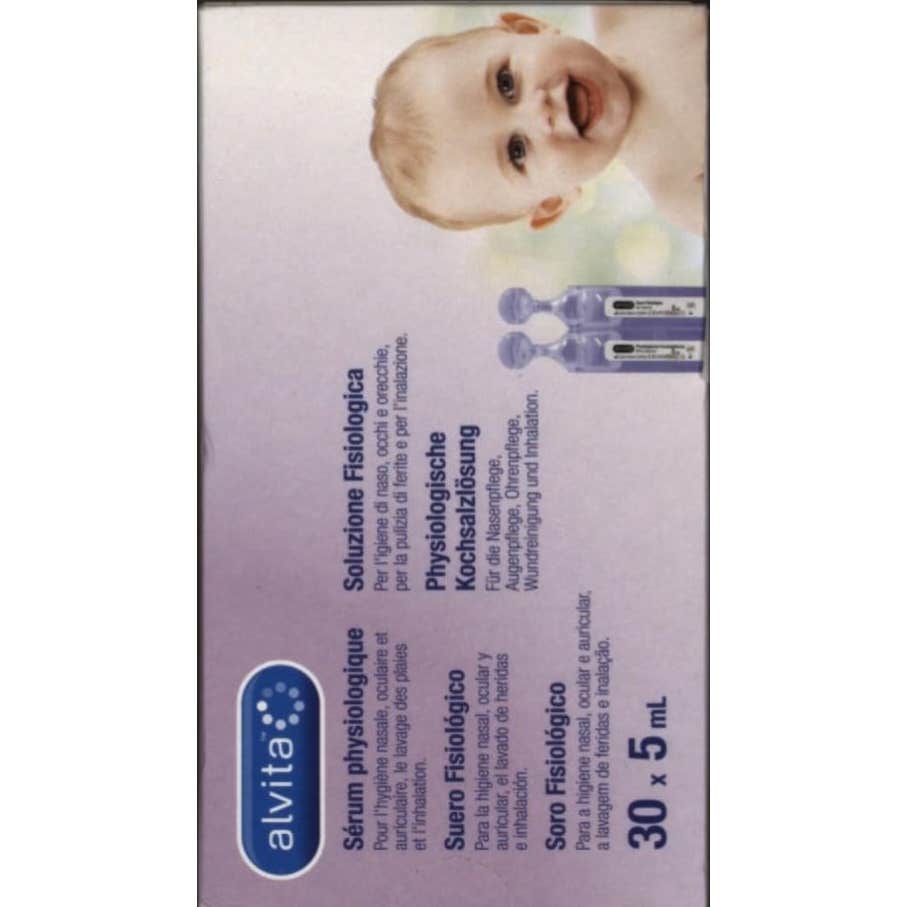 Alvita Suero Fisiológico Estéril 30x5ml