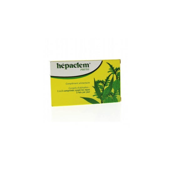 Hepaclem Phyto 30 comprimidos