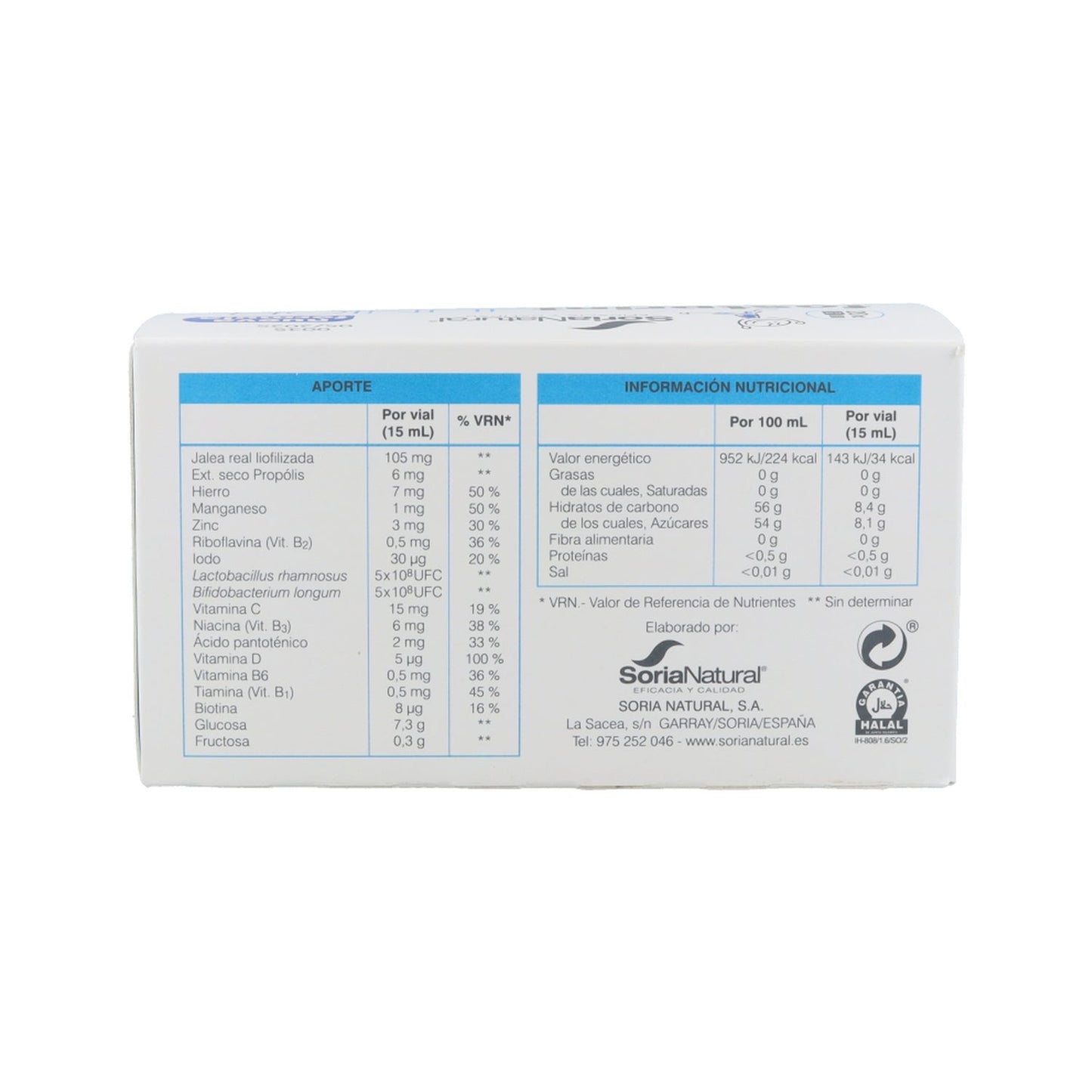 Soria Natural Fost Print Junior 20viales