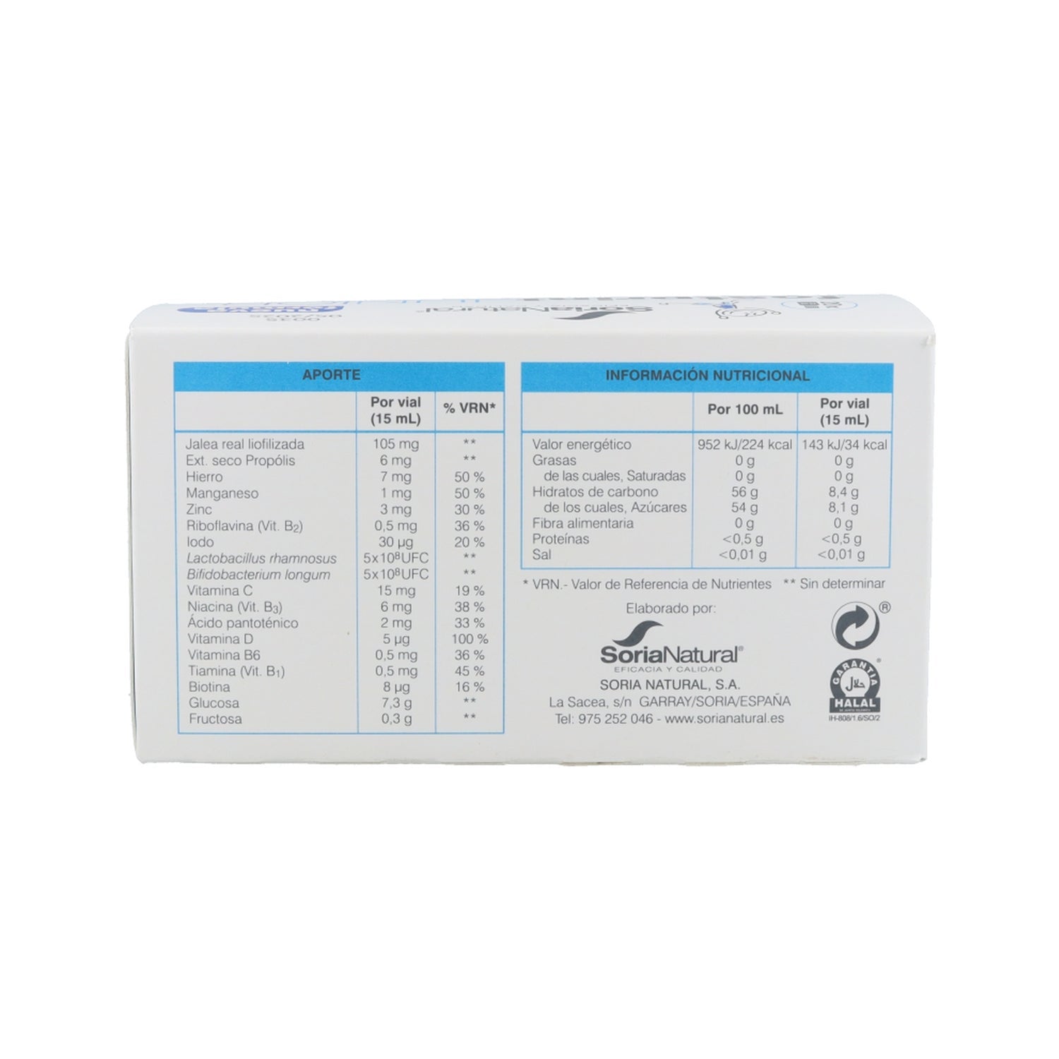 Soria Natural Fost Print Junior 20viales