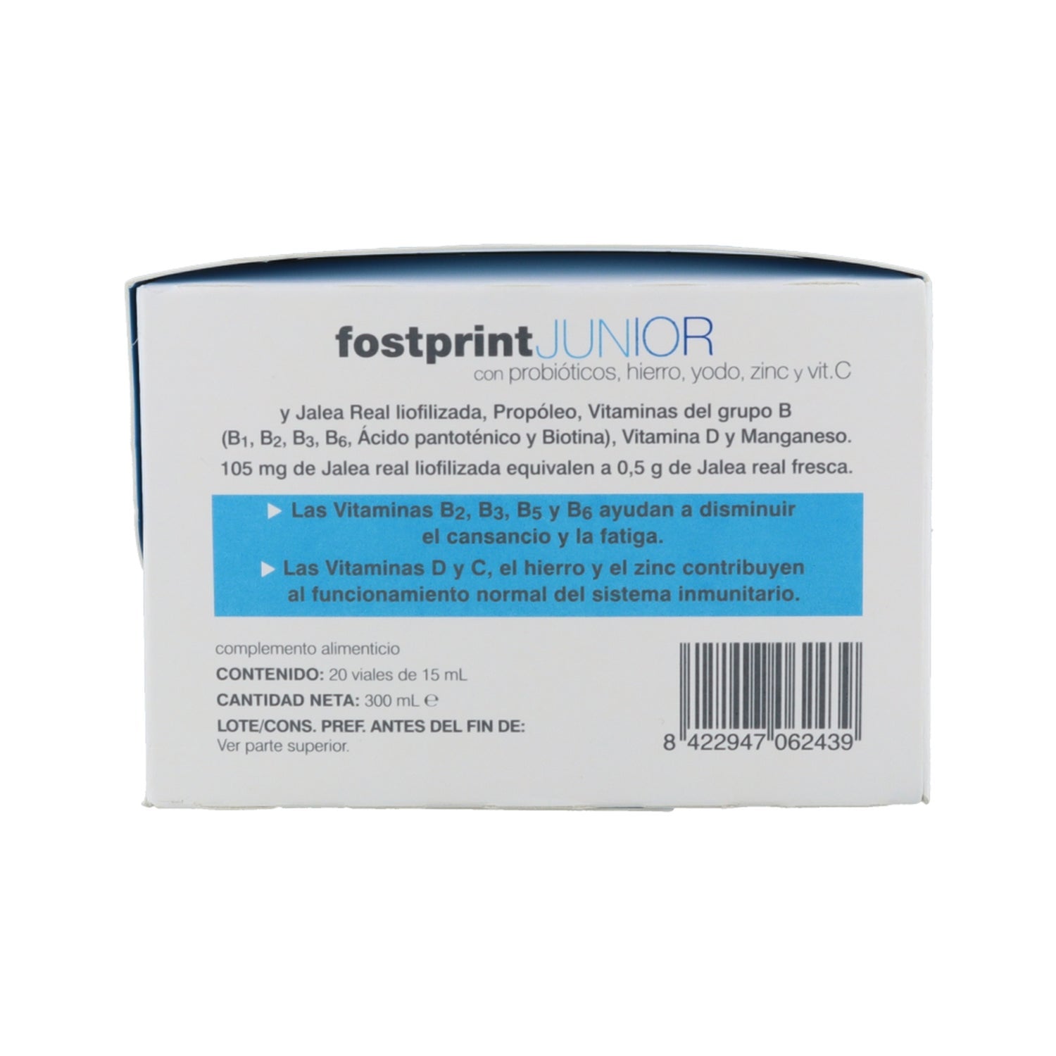 Soria Natural Fost Print Junior 20viales