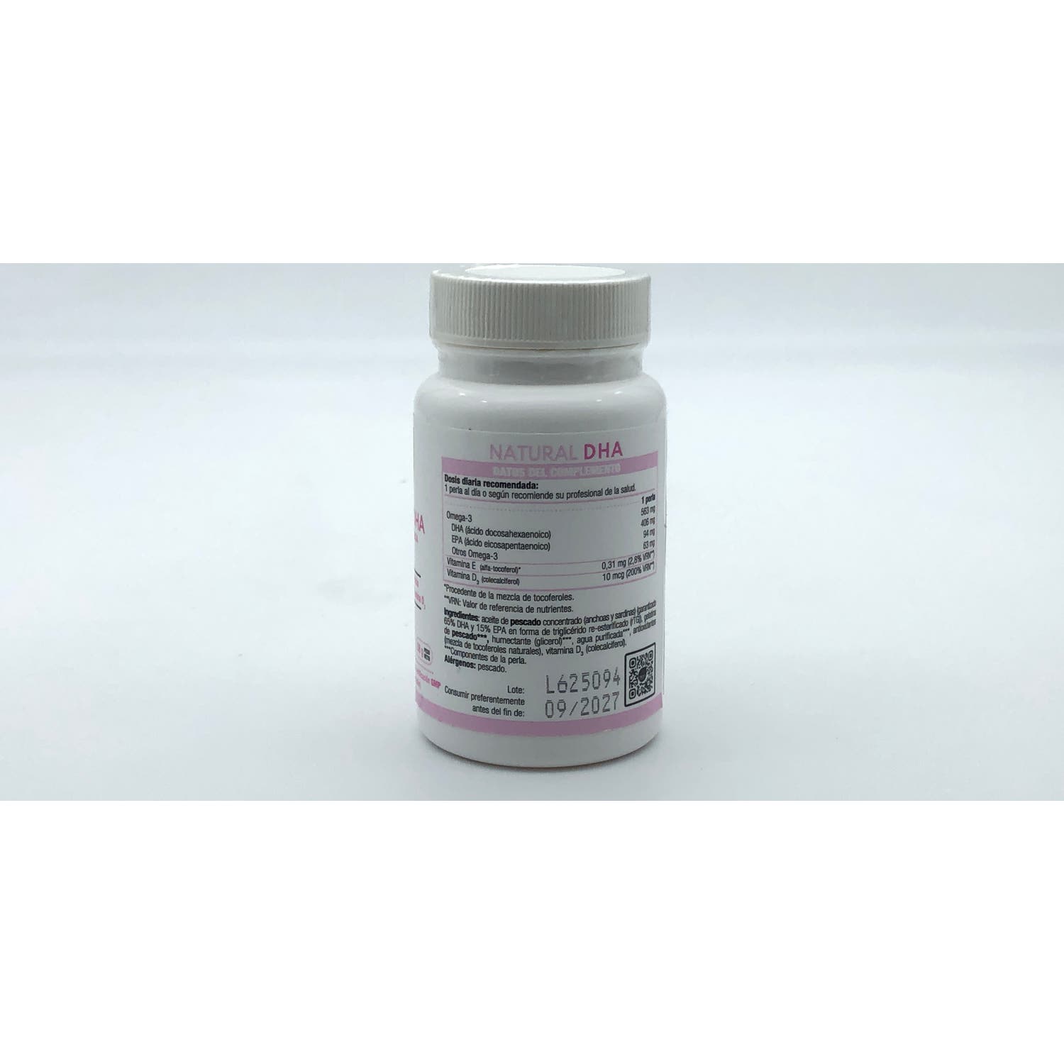 Puro Omega Natural DHA Embarazo Lactancia 60 Perlas
