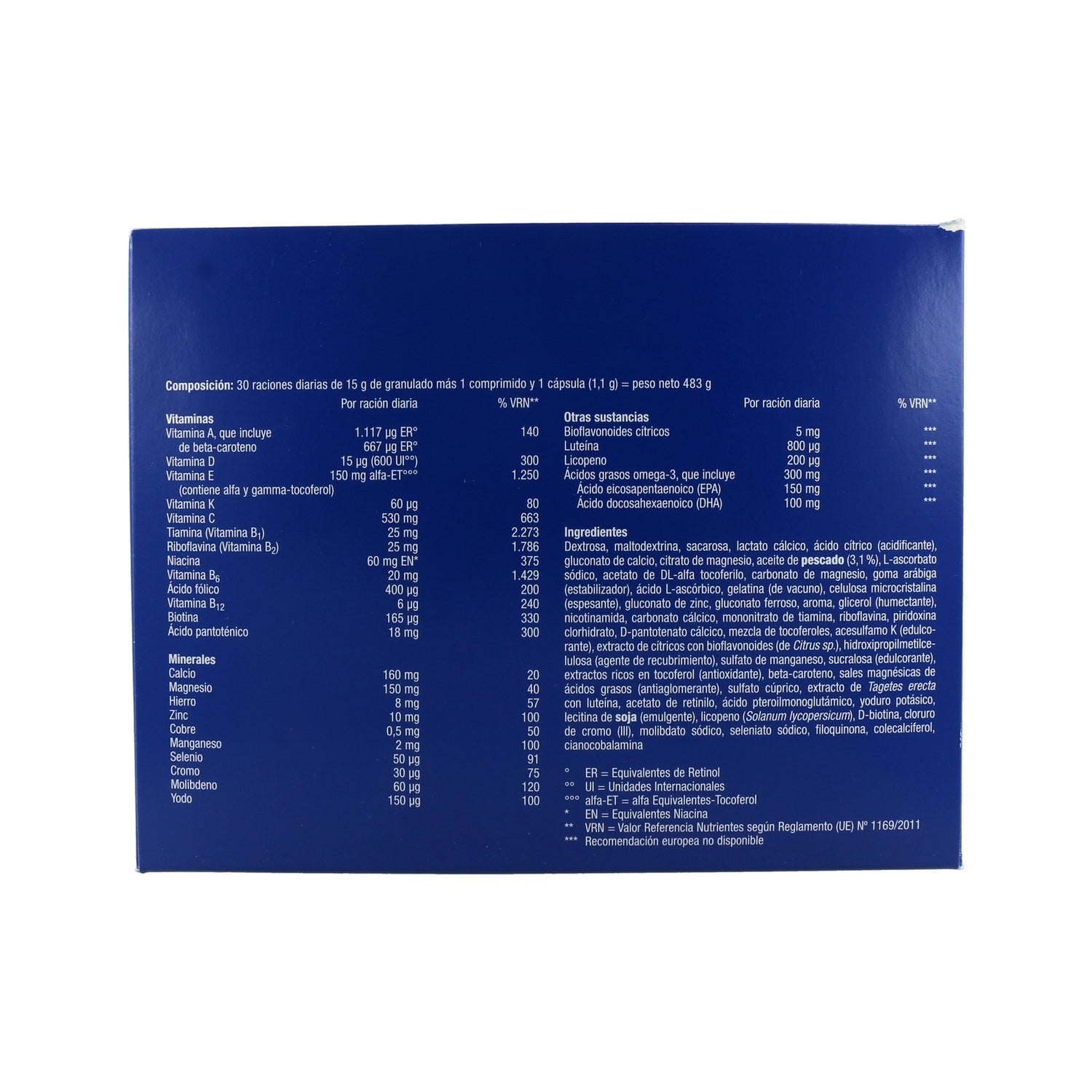 Orthomol Vital F 30 Sobres