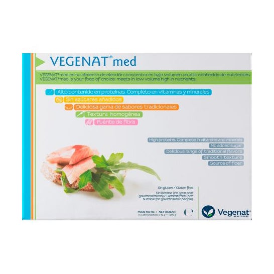 Vegenat Med Pack Mixto Salado 15 Sobres
