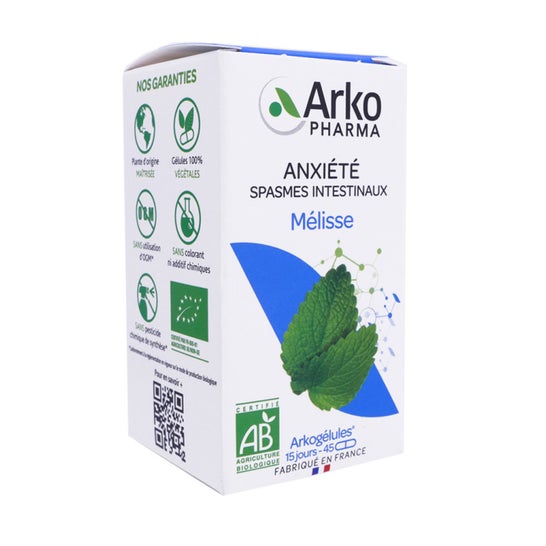 Arkopharma Arkocápsulas Melisa BIO 45caps