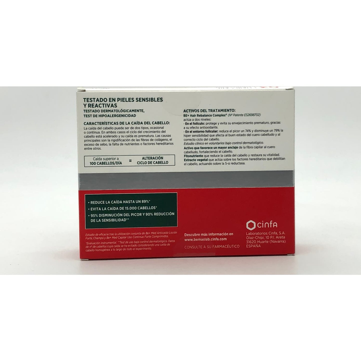 Be+ Anticaida Intensivo Locion Forte Ampollas 20uds
