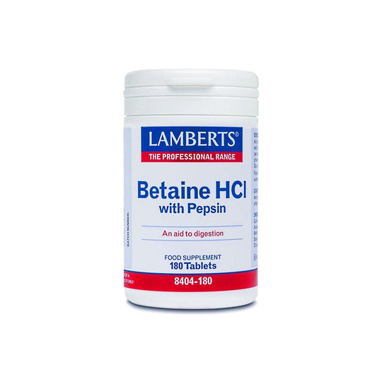 Lamberts Betaina HCL con Pepsina 180comp