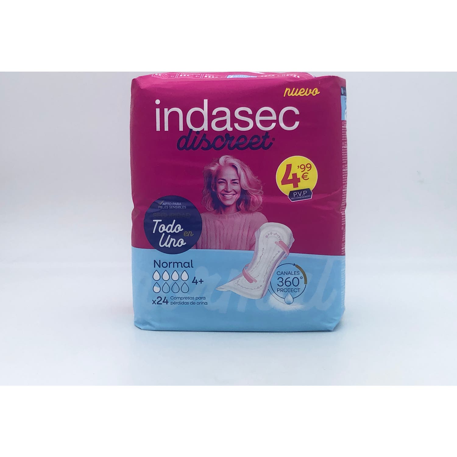 Indasec Discreet Normal 24uds