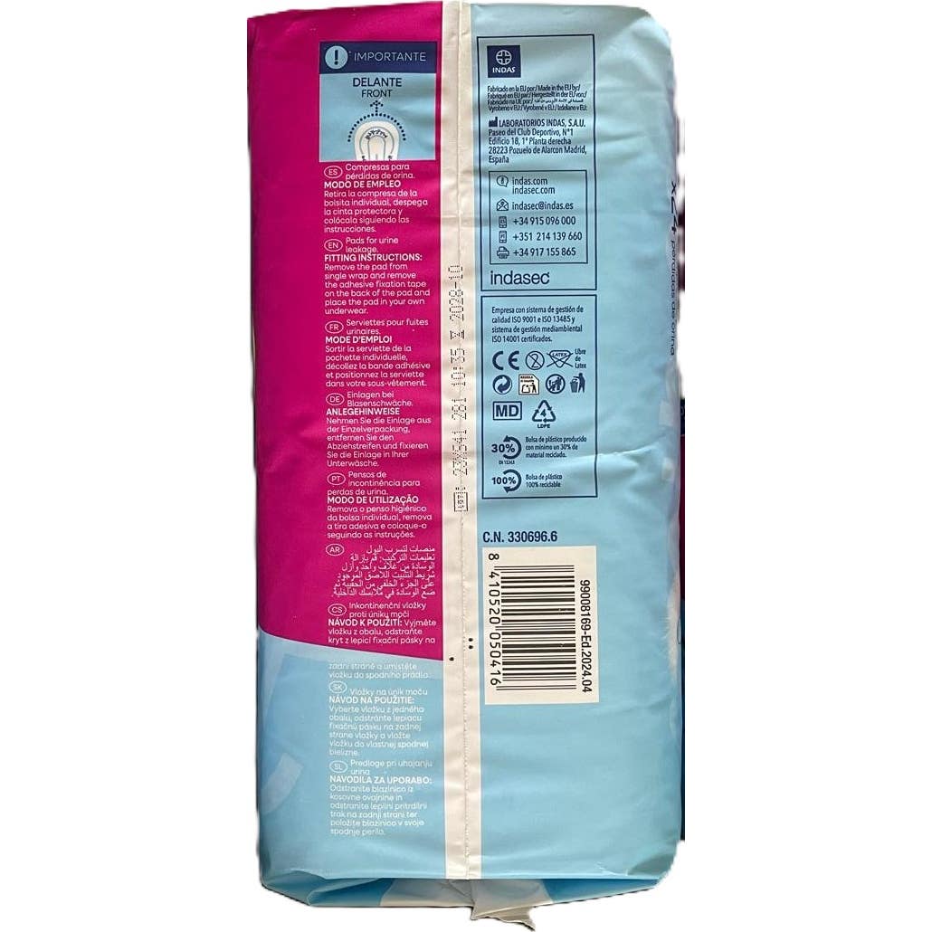 Indasec Discreet Normal 24uds