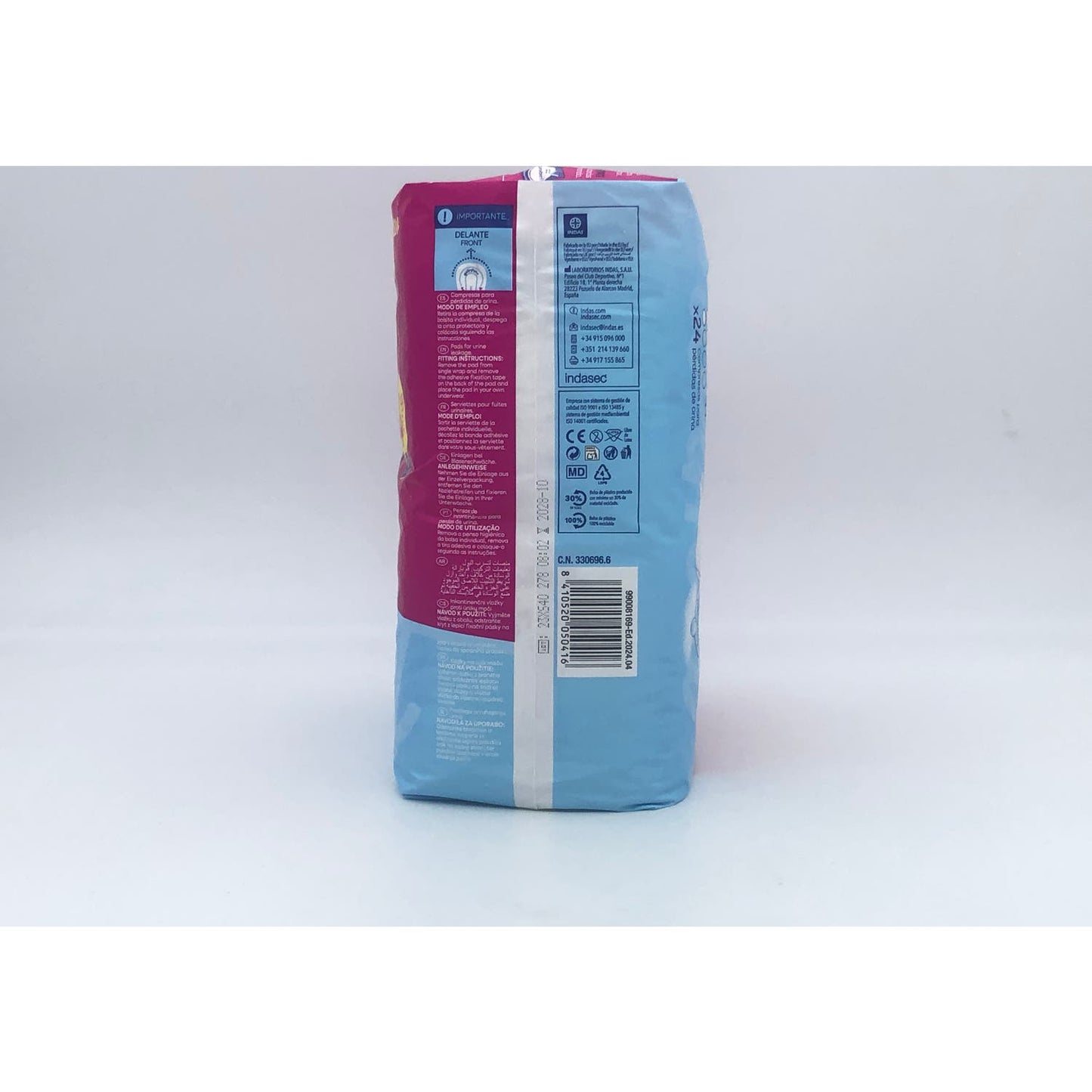 Indasec Discreet Normal 24uds