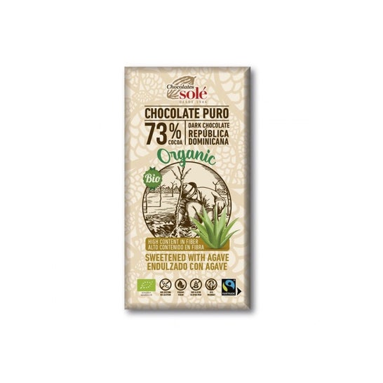 Chocolates Sole Chocolat Noir à l'Huile d'Olive 73% 100g
