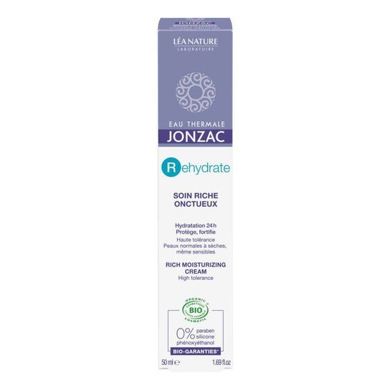 Jonzac Sublimactive Crema Rica Efecto Juventud Inmediata 40ml