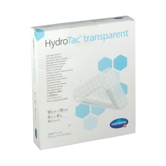 Hydrotac Transparente Pans 10x10cm 10uds