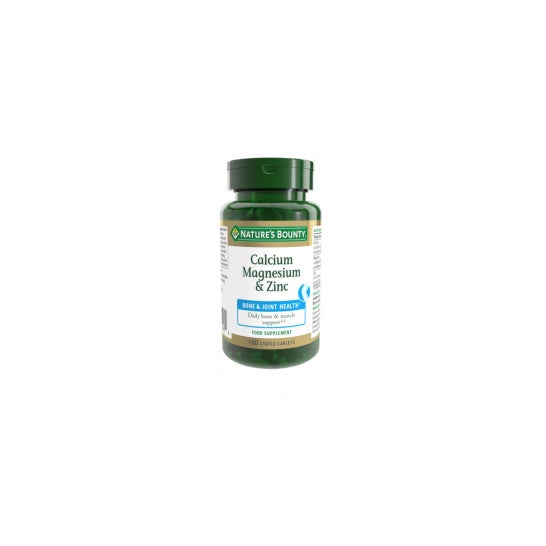 Nature's Bounty Calcio, Magnesio y Zinc 100 comp