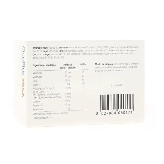 Ocuplus Mega30 Capsulas