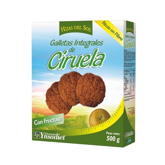 Hijas del Sol Galletas Integrales de Ciruela 500 g