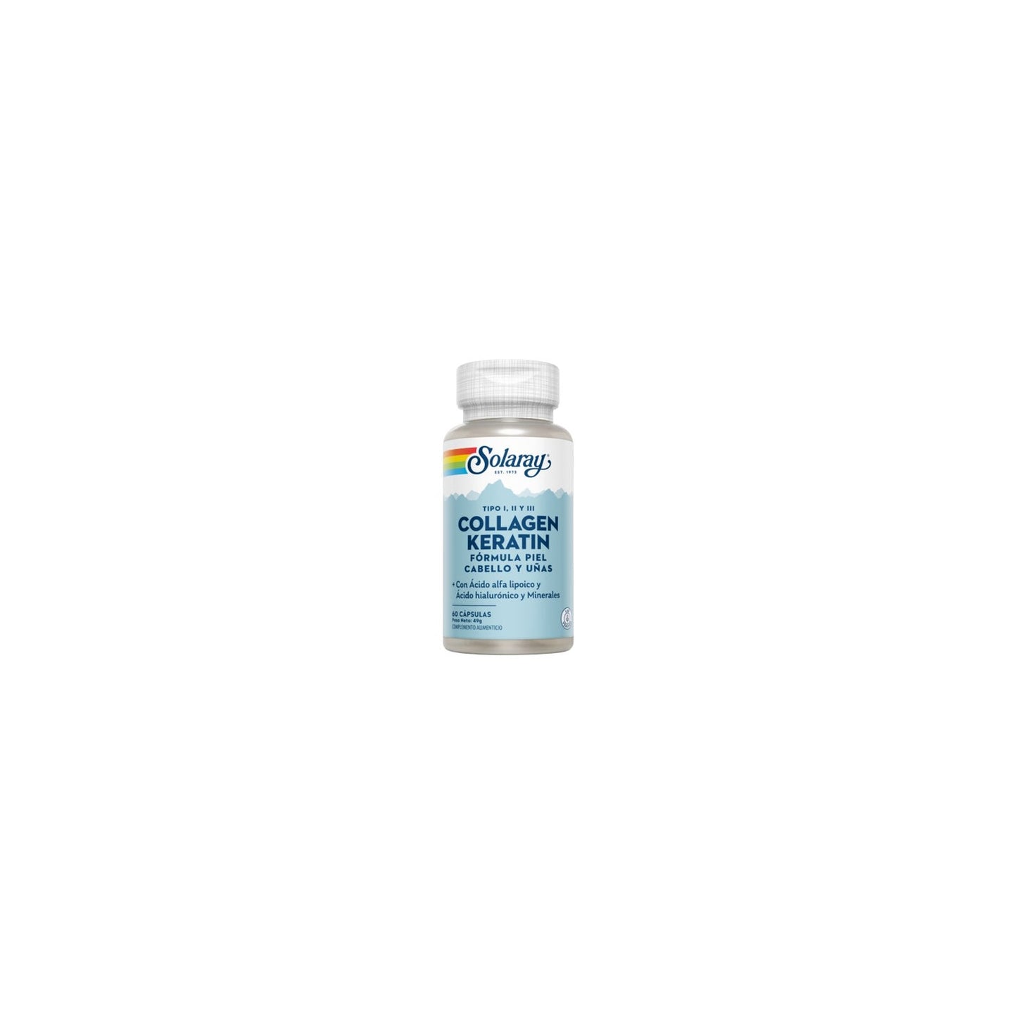 Solaray Collagen Keratin 60cáps